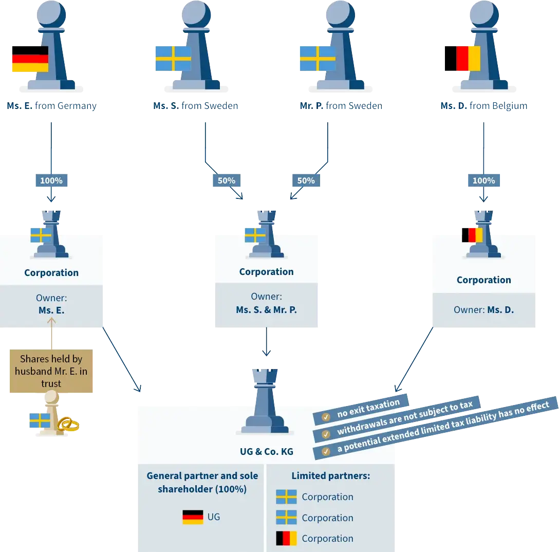 Erfolgsbeispiel: Steuerberater Europäisches Steuerrecht - Infografik