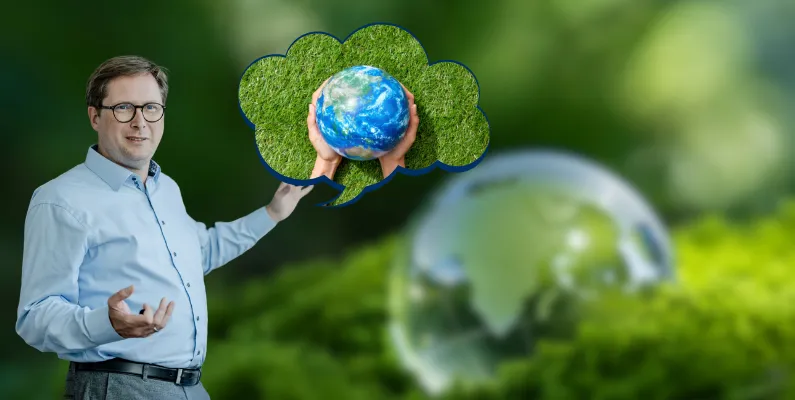 Symboldbild Tag der Erde Thomas Breit über Nachhaltigkeit