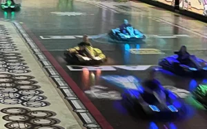 Battle Kart fahren mit Thomas Breit und seinem Team